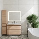 Style Line Мебель для ванной напольная Атлантика 100, Люкс ясень перламутр, PLUS – картинка-23